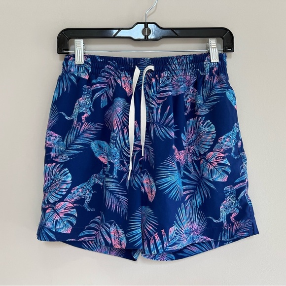 Chubbies The Prehistoric Blues 7.5” Classic Swim Trunk Mesh Lined Shorts, XS/S - Picture 1 of 8